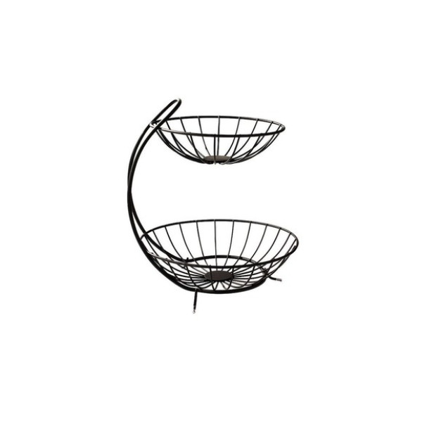 2-Tier Metal Fruit Bowl "Nuera Premium"  Serving Items