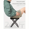 ADVENTURE Folding Stool BLACK Chairs - Stool - Pouf ADVENTURE Folding Stool BLACK Chairs - Stool - Pouf