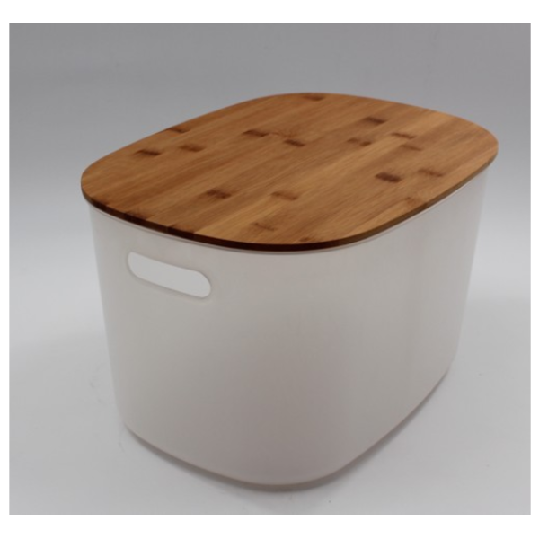 Arrangement Box with Bamboo Oval Lid New Yorker B Boxes - Baskets Arrangement Box with Bamboo Oval Lid New Yorker B Boxes - Baskets