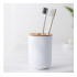  Base for Toothbrushes with Bamboo 
