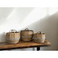 Baskets 3pcs set "Folegandros" Boxes - Baskets