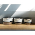 Baskets 3pcs Set "Santorini" Boxes - Baskets