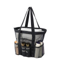 Beach Bag "Waikiki Beach" BLACK Summer Items Beach Bag "Waikiki Beach" BLACK Summer Items