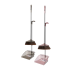 Broom & Dustpan with Long Handle “Clear”