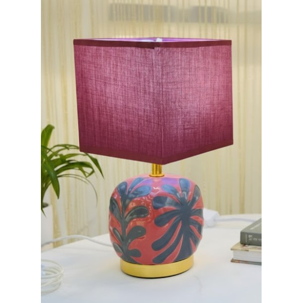 Ceramic Lamp AMAZON RED  Table Lamps
