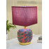 Ceramic Lamp AMAZON RED