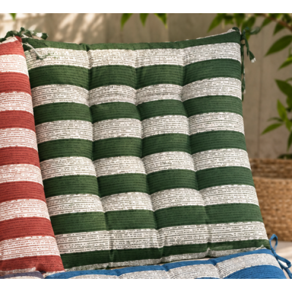 Chair Cushion Spring F Pillows - Pouf - Floor Cushions Chair Cushion Spring F Pillows - Pouf - Floor Cushions