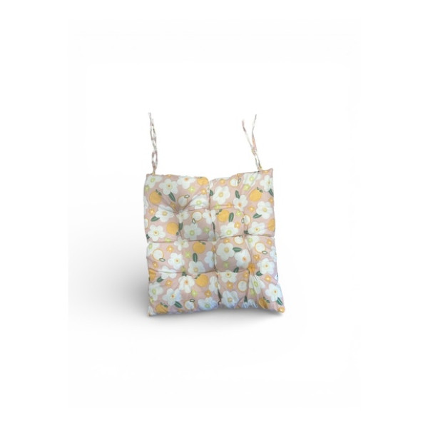 Chair Cushion Spring LEMONS Pillows - Pouf - Floor Cushions Chair Cushion Spring LEMONS Pillows - Pouf - Floor Cushions