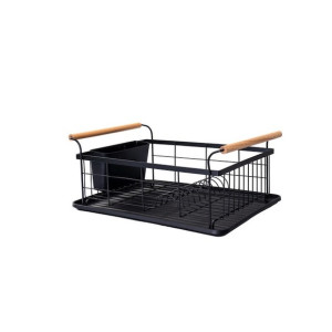 Dish Rack Country BLACK  Plate Holders
