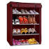 Fabric shoe rack for 12 pairs