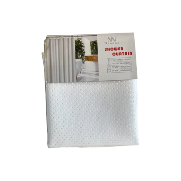 Fabric Shower Curtain “Dots” Curtains Fabric Shower Curtain “Dots” Curtains