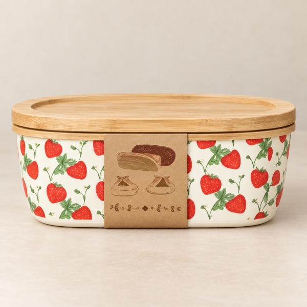 Fiber Bamboo Bread Storage F Kitchen Tools