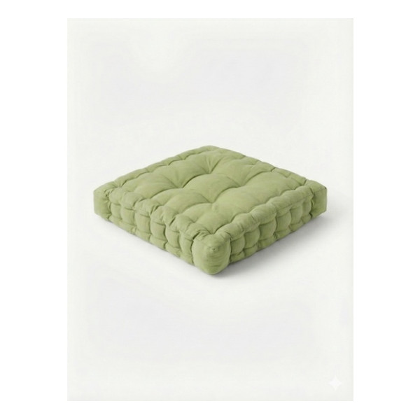 Floor Cushion Anesis GREEN Pillows - Pouf - Floor Cushions Floor Cushion Anesis GREEN Pillows - Pouf - Floor Cushions