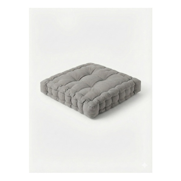 Floor Cushion Anesis GREY Pillows - Pouf - Floor Cushions Floor Cushion Anesis GREY Pillows - Pouf - Floor Cushions