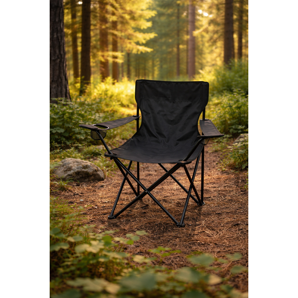 Folding Chair RELAX BLACK Chairs - Stool - Pouf Folding Chair RELAX BLACK Chairs - Stool - Pouf