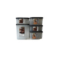 Food Containers Plastic Set 5 pcs Jars - Vases