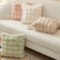 Fur pillow 45x45cm WHITE Pillows - Pouf - Floor Cushions Fur pillow 45x45cm WHITE Pillows - Pouf - Floor Cushions