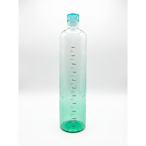 Glass Bottle 1,2lt Colori GREEN Jug - Decanter