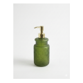 Glass Dispenser HARMONY 450ml GREEN Bathroom Accessories