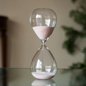 Glass Hourglass Decoration Items