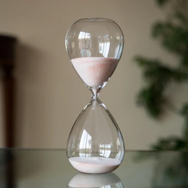 Glass Hourglass Decoration Items