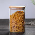 Glass Jar with Bamboo Lid – SQ Short