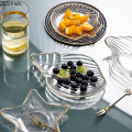Glass Plate "Ocean Shell" Decoration Items Glass Plate "Ocean Shell" Decoration Items