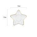 Glass Plate "Star Elegance" Decoration Items Glass Plate "Star Elegance" Decoration Items