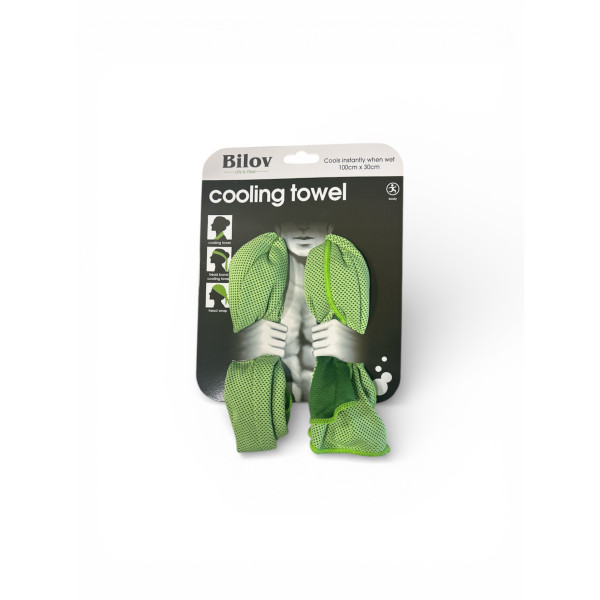 Gym towel 30x100cm GREEN  Personal Care Products
