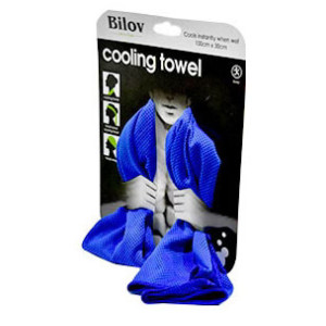 Gym towel 30x100cm BLUE  Personal Care Products