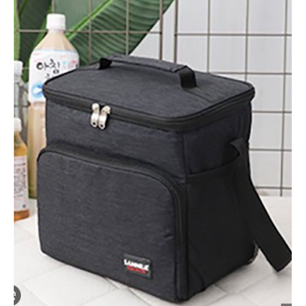 Isothermal Bag 11 LIT. BLACK Isothermal - Thermos