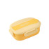 Isothermal Stainless Steel Lunch Box 2 Seater Set Habitat YELLOW