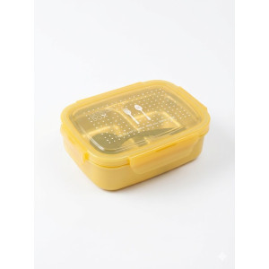 Isothermal Stainless Steel Lunch Box 2 Seater Set Lunch YELLOW Isothermal - Thermos