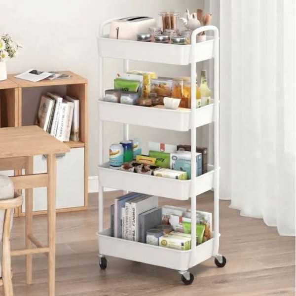 LITO 4-Tier Trolley Coffee Tables LITO 4-Tier Trolley Coffee Tables