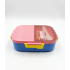 Lunch Box 4-Place Set PINK & BLUE