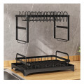 Metal Plate Rack Urban BLACK Plate Holders Metal Plate Rack Urban BLACK Plate Holders