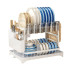 Metal Plate Rack Urban WHITE