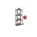 Metal Shelving 4 Black Shelves Metal Shelving 4 Black Shelves