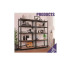 Metal Shelving 5 Black