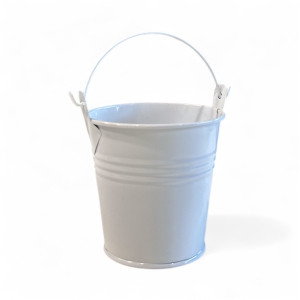 Metallic Little Bucket Decoration Items