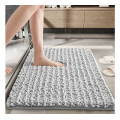 Microfibre Bath Mat GREY Bathroom Mats Microfibre Bath Mat GREY Bathroom Mats