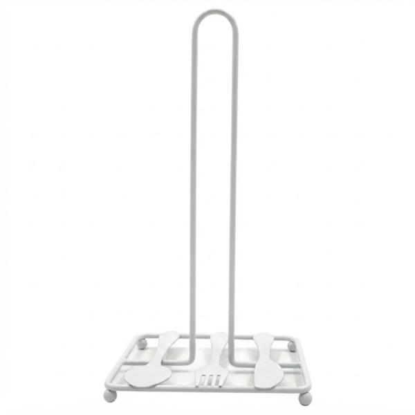 MILAN Kitchen Roll Holder WHITE Serving Items MILAN Kitchen Roll Holder WHITE Serving Items