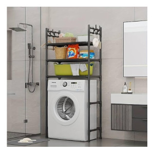 Minimal Washing Machine Stand with Shelves Shelves 