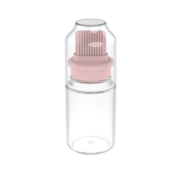 Oil Container With Brush PINK Kitchen Tools Oil Container With Brush PINK Kitchen Tools