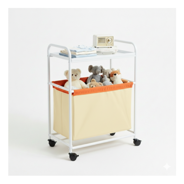 Organization Shelf & Basket WHITE Shelves Organization Shelf & Basket WHITE Shelves