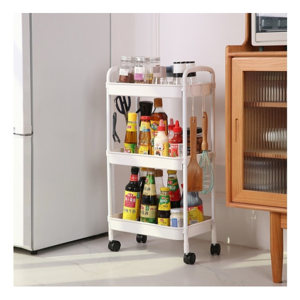 Organization Trolley 3-Tier MINIMAL  Plate Holders