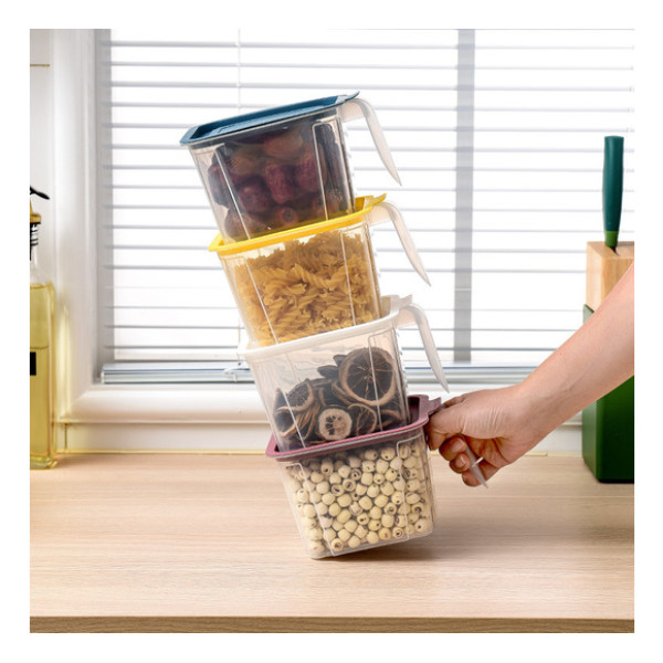 Organizing Container With Scoop Jars - Vases Organizing Container With Scoop Jars - Vases