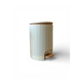 Pedal Bin "Lines" 11Lt BEIGE Bins