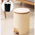 Pedal Bin "Lines" 11Lt BEIGE