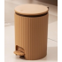 Pedal Bin "Lines" 11Lt BROWN